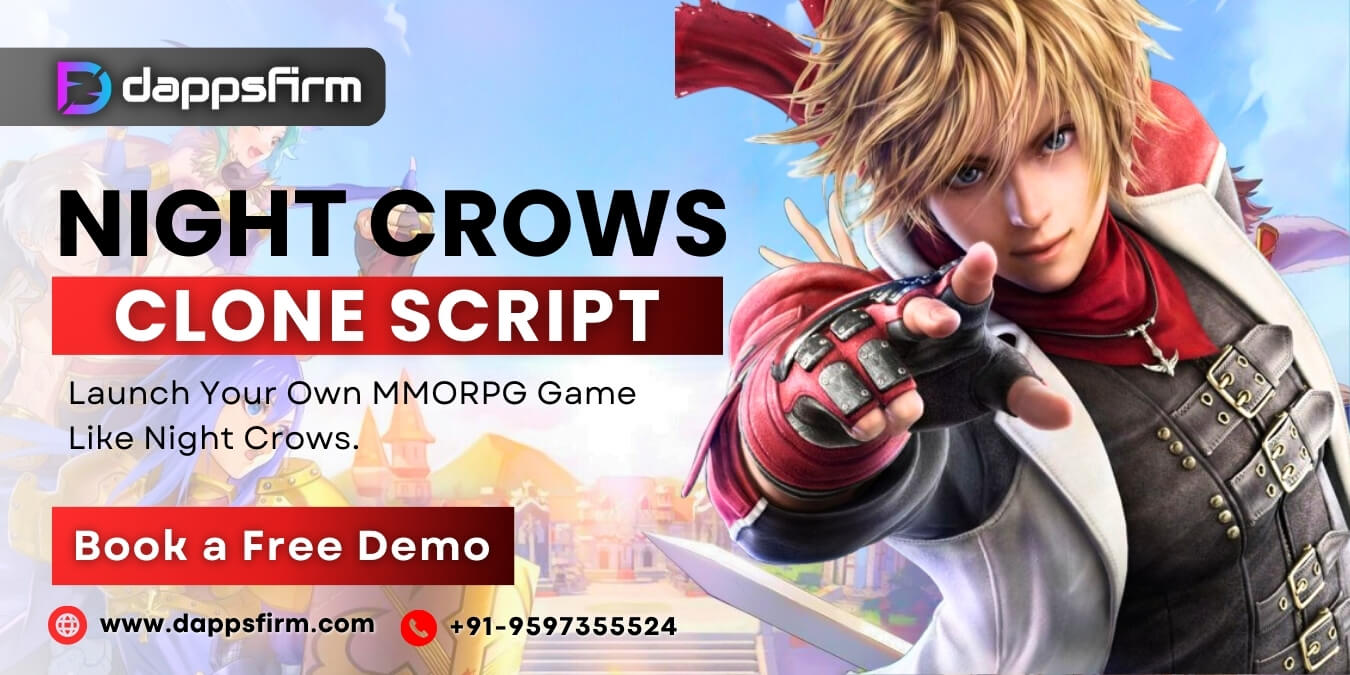 Night Crows Clone Script - Launch Your Own MMORPG Game Like Night Crows